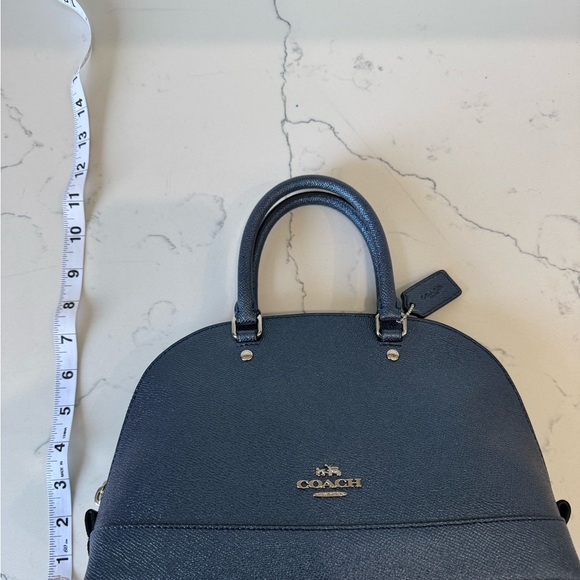 Blue Coach Purse - Picture 6 of 7